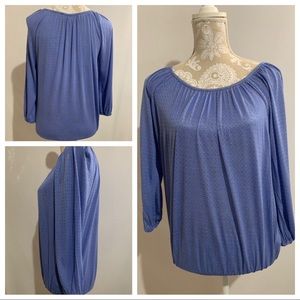 MICHAEL Michael Kors peasant blouse size S